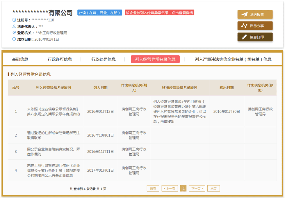 广州营业执照年检过期该企业已列入经营异常名录需要怎么处理