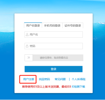 广东省电子税务局登录页面
