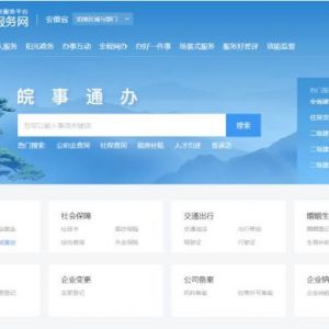 六安市政务服务网上公司注册登记流程及咨询电话