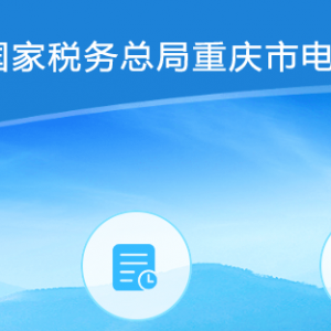 重庆市电子税务局涉税专业服务年度报告操作说明