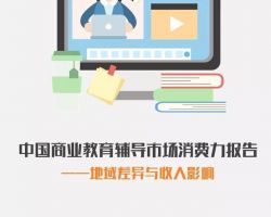 中国商业教育辅导市场消费力报告