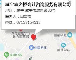 咸宁鑫之桥会计咨询服务有限公司