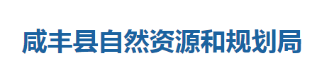 咸丰县自然资源和规划局