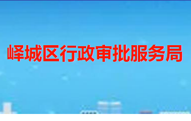 枣庄市峄城区行政审批服务局