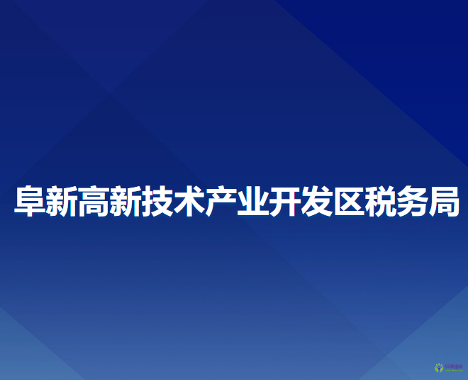 阜新高新技术产业开发区税务局