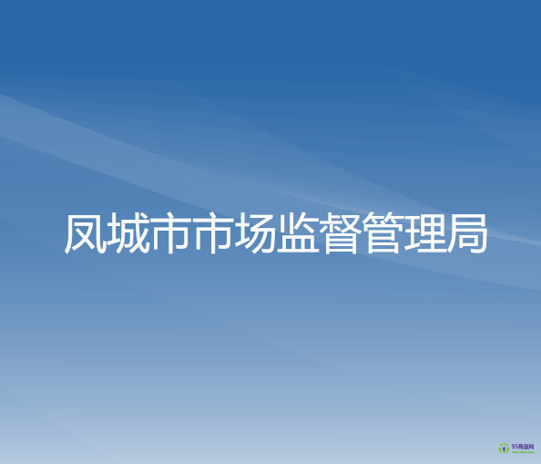 凤城市市场监督管理局