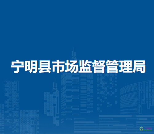 宁明县市场监督管理局