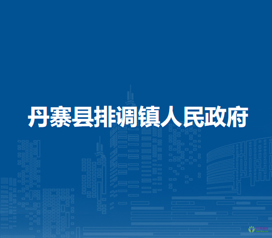 丹寨县排调镇人民政府