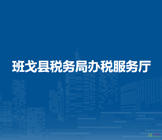 班戈县税务局办税服务厅