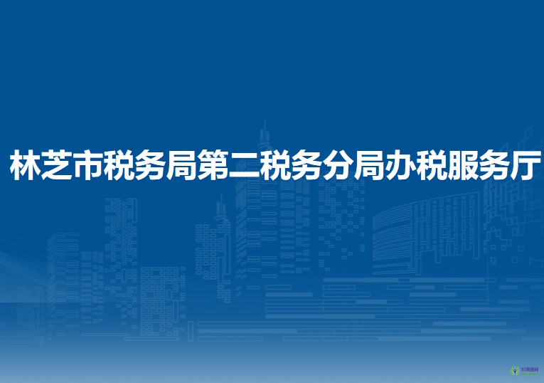 林芝市税务局第二税务分局办税服务厅