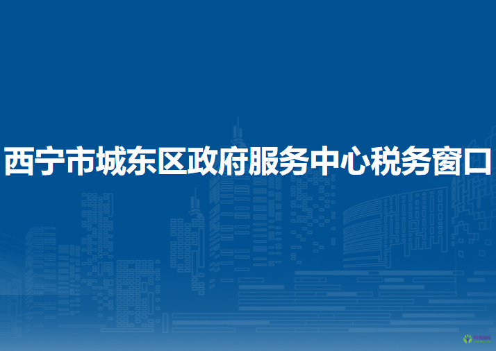 西宁市城东区政府服务中心税务窗口