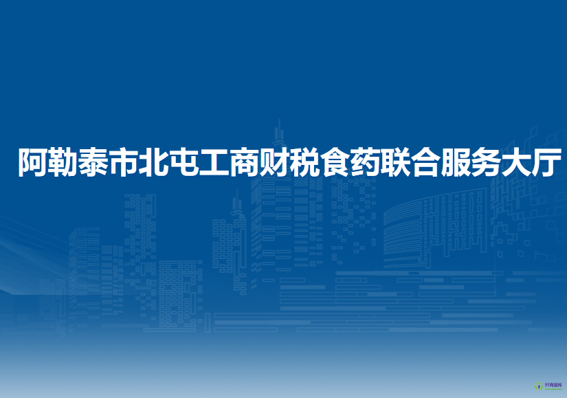 阿勒泰市北屯工商财税食药联合服务大厅