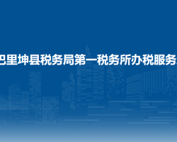 巴里坤县税务局第一税务所办税服务厅