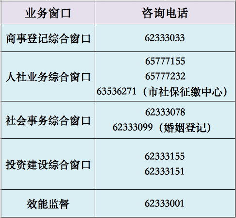 合肥新站高新区政务服务中心窗口电话