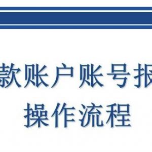 北京市网上税务局存款账户账号报告操作流程说明（最新）