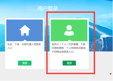 陕西省电子税务局自然人（个人）登录入口