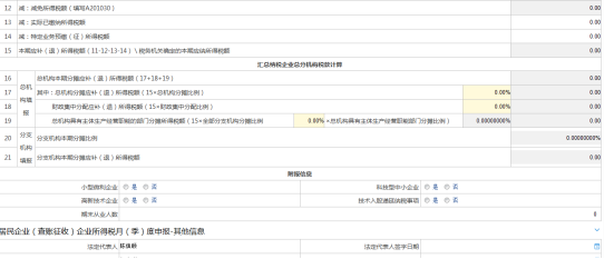 按照税务机关确定的其他方法预缴