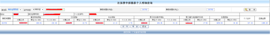 跳转到社保费参保个人缴费基数查询界面