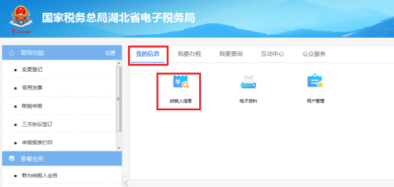 纳税人信息