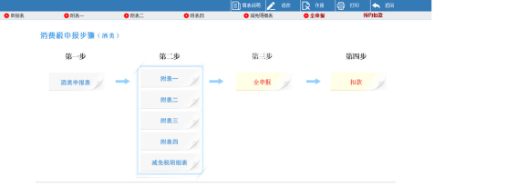 应税消费品消费税申报