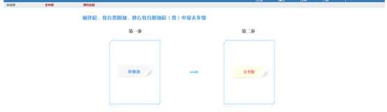 跳转到附加税申报界面