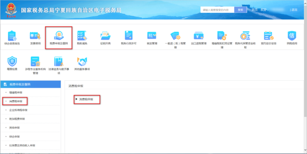 税费申报及缴纳