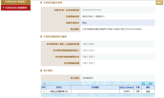 修改审计报告书