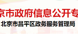 北京市昌平区政务服务管理局体系建设科办公地址及联系电话