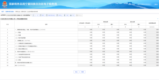 表A104000第26行第5列财务费用＝表A100000第6行