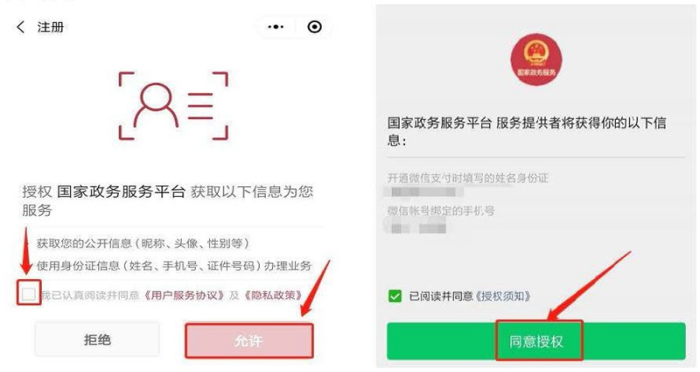 同意授权 同意授权