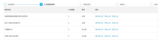 上报附件资料