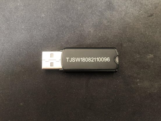 CA插在电脑的USB接口上