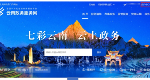 云南省政务服务网用户注册登录及实名认证操作流程说明