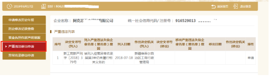 选择企业自主申请