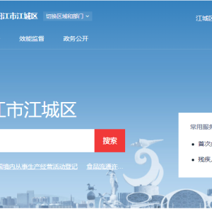 阳江市江城区政务服务网上办事大厅预约流程说明