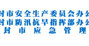 开封市应急管理局各科室对外联系电话