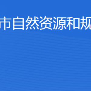 东营市自然资源和规划局各部门职责及联系电话