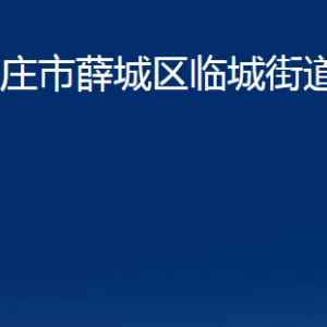 枣庄市薛城区临城街道办事处各部门对外联系电话