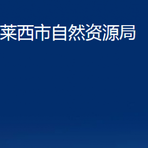 莱西市自然资源局各部门对外联系电话