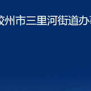 胶州市三里河街道办事处各部门办公时间及联系电话