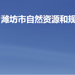 潍坊市自然资源和规划局各部门职责及联系电话