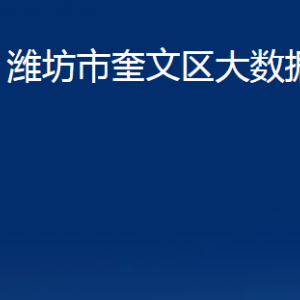 潍坊市奎文区大数据局办公室对外联系电话及地址