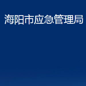 海阳市应急管理局各部门对外联系电话