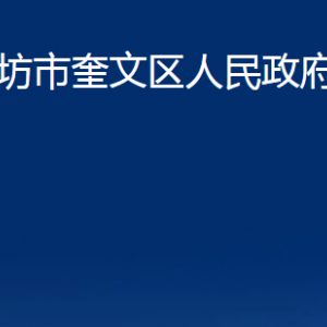 潍坊市奎文区人民政府办公室各部门对外联系电话