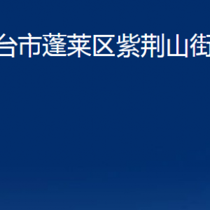 烟台市蓬莱区紫荆山街道各部门对外联系电话