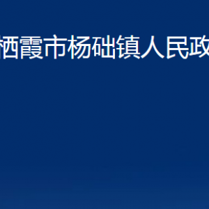 栖霞市杨础镇政府各部门对外联系电话