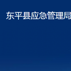 东平县应急管理局各部门职责及对外联系电话