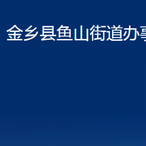 金乡县鱼山街道各部门职责及联系电话