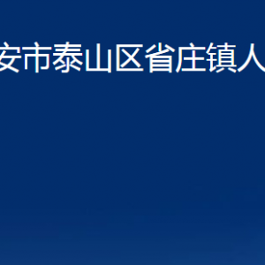 泰安市泰山区省庄镇政府便民服务中心单位联系电话及地址