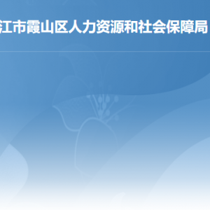 湛江市霞山区人力资源和社会保障局各部门负责人及联系电话